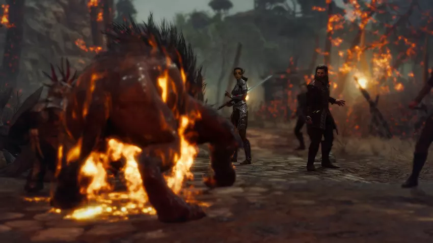 Pierwsze ujęcia z rozgrywki Baldur's Gate 3 wyciekły do sieci: system walki, dialogi i fajna grafika