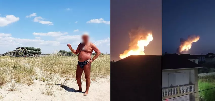 Ukraina mogła zniszczyć system S-400 Triumf o wartości 1,2 mld USD, który był pokazywany rosyjskim turystom na Krymie w 2022 r.