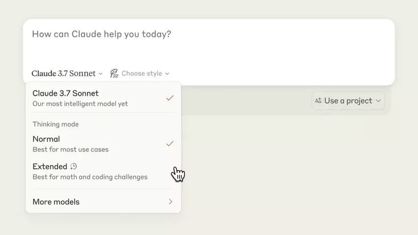 Nowa opcja dla chatbota Claude