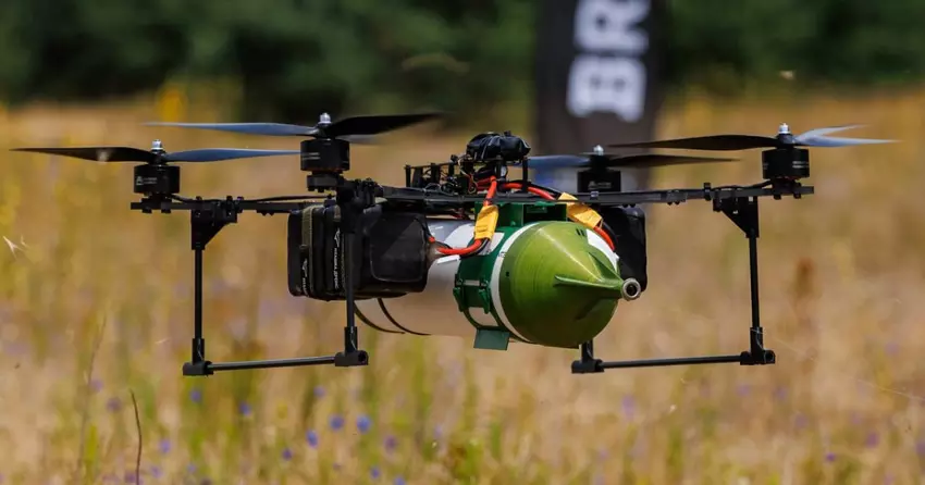 Ukraina testuje drony FPV na włóknie optycznym z zasięgiem 40 km