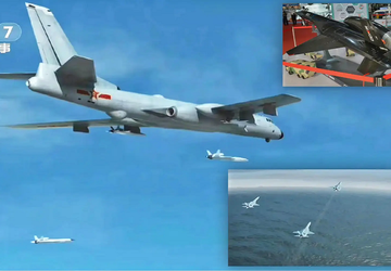 Chiny przetestowały odrzutowy bombowiec Xian H-6K, ...