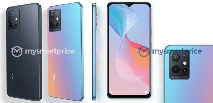 Tak będzie wyglądał Vivo Y75 5G: budżetowy smartfon z chipem MediaTek Dimensity 700 i baterią 5000 mAh
