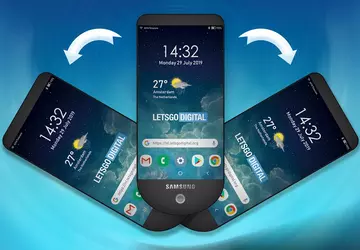 Samsung opatentował projekt smartphona z potrójnym ...