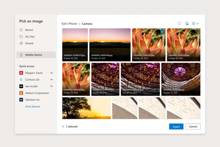 Microsoft zachęca do korzystania z obrazów telefonów z systemem Android w programach Word i PowerPoint
