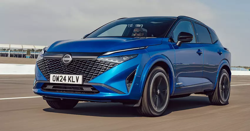 Nissan Qashqai przejechał całą Wielką Brytanię na jednym baku