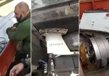 AFU przechwyciło drona kamikaze Shahed-131 - ...