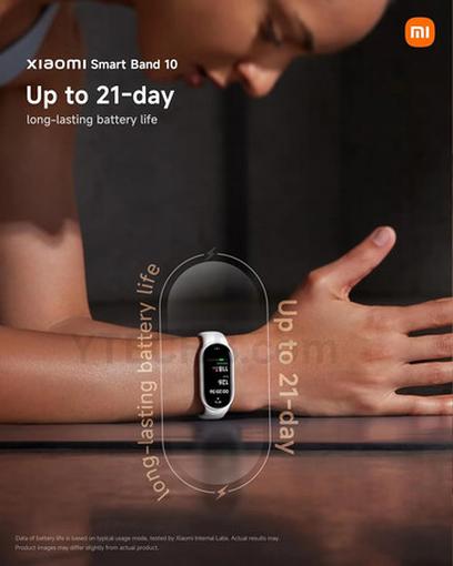 Xiaomi Smart Band 10 - dolna część