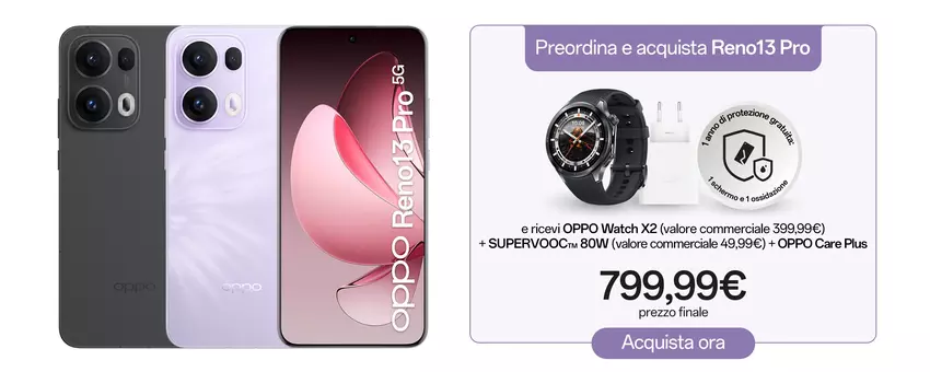 Oppo Reno13 Pro z ofertą promocyjną