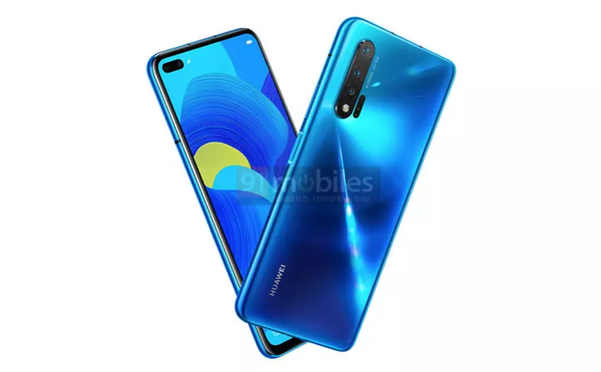 Na zdjęciu pojawiła się Huawei Nova 6 5G: smartfon otrzyma podwójną kamerę do selfie, taką jak w Galaxy S10 +