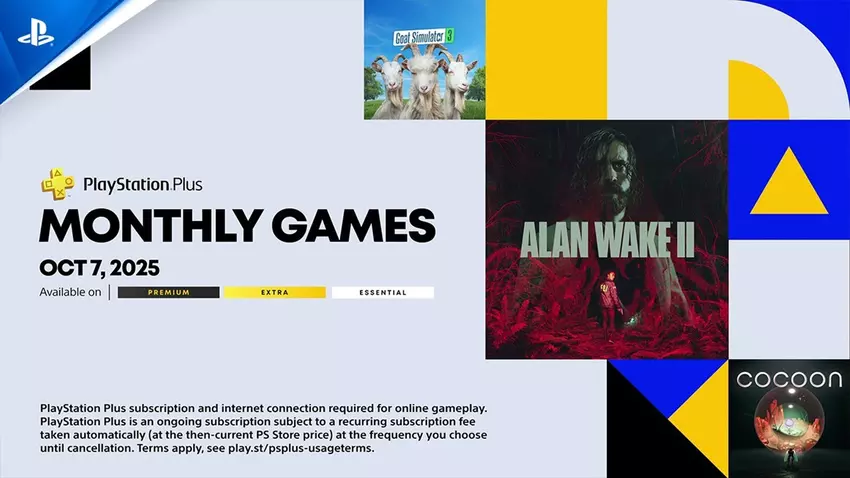 W październiku Sony podaruje subskrybentom PS Plus Alan Wake II, Goat Simulator 3 i Cocoon