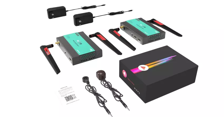 Bezprzewodowy nadajnik i odbiornik hdmi Mirabox HSV8113W