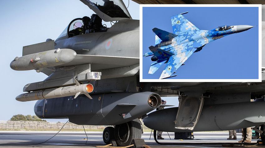 Ukraińskie samoloty Su-27 i Su-24 będą mogły odpalać rakiety Storm Shadow i niszczyć cele oddalone nawet o 250 km