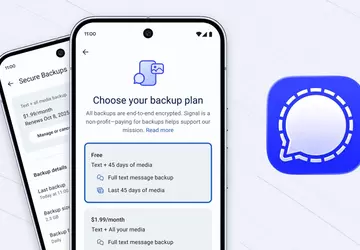Signal dodaje kopie zapasowe na iOS ...