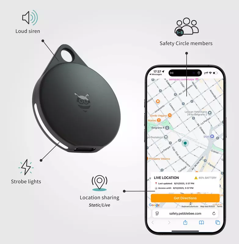 Aktualizacja Alert Live dla Pebblebee Clip
