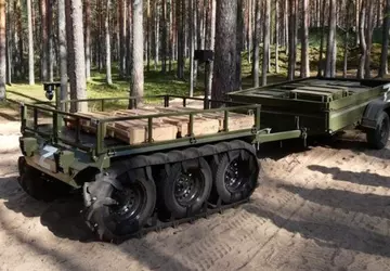 Rosja testuje nowy dron lądowy „Wołczanin” ...