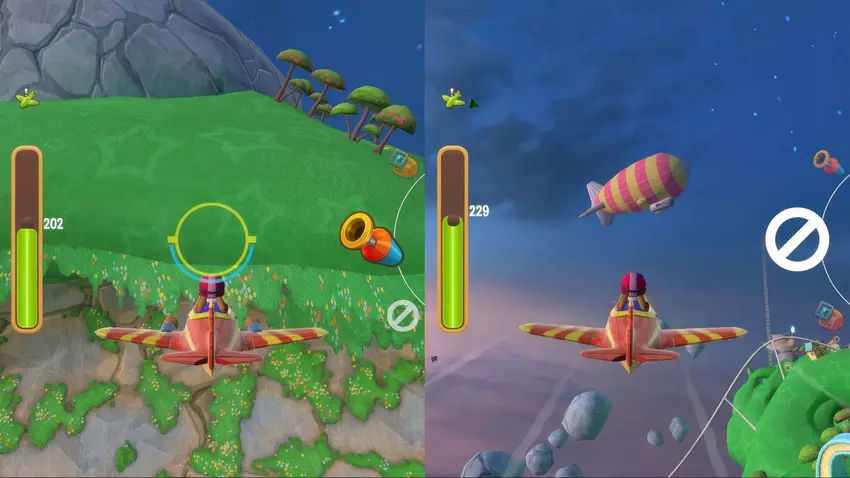 Stunt Flyer - tryb współpracy dla dwóch osób