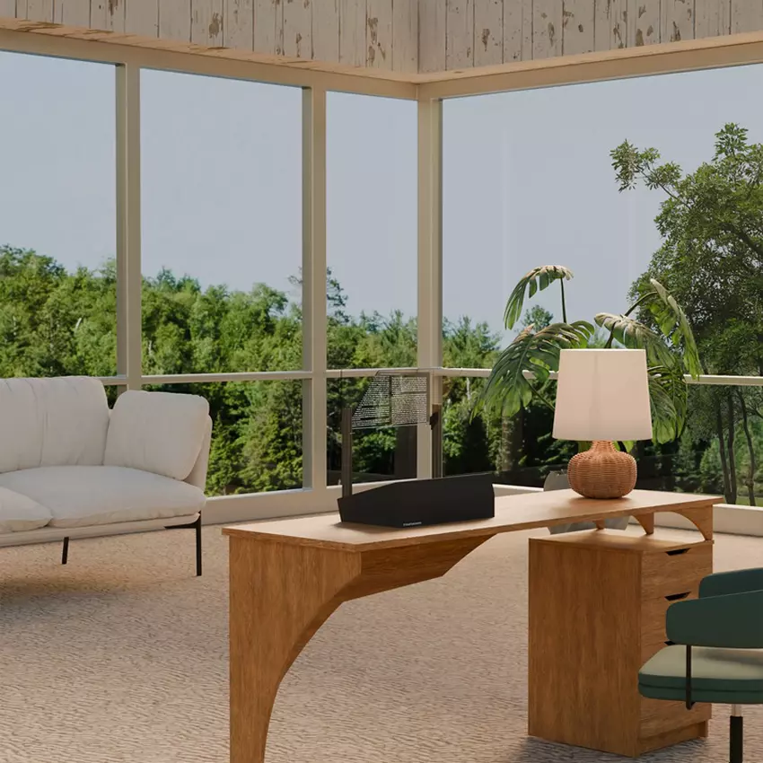 Boczna strona wyświetlacza Phantom