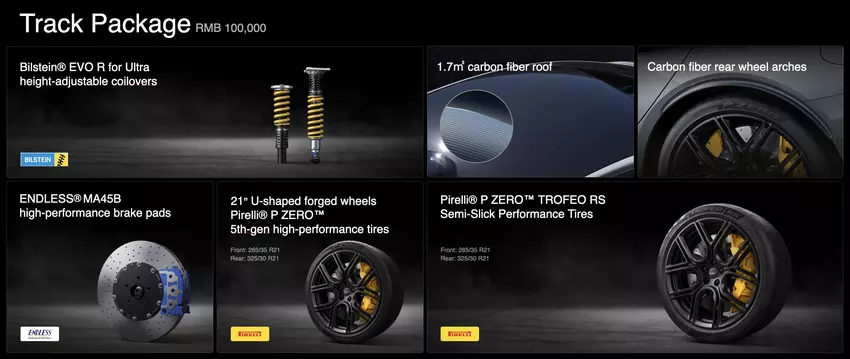 Xiaomi Track Package dla SU7 Ultra