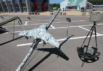 Siły zbrojne Ukrainy zestrzeliły rosyjskiego drona ...