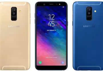 Zdjęcie Samsung Galaxy A6 Plus: złoty ...