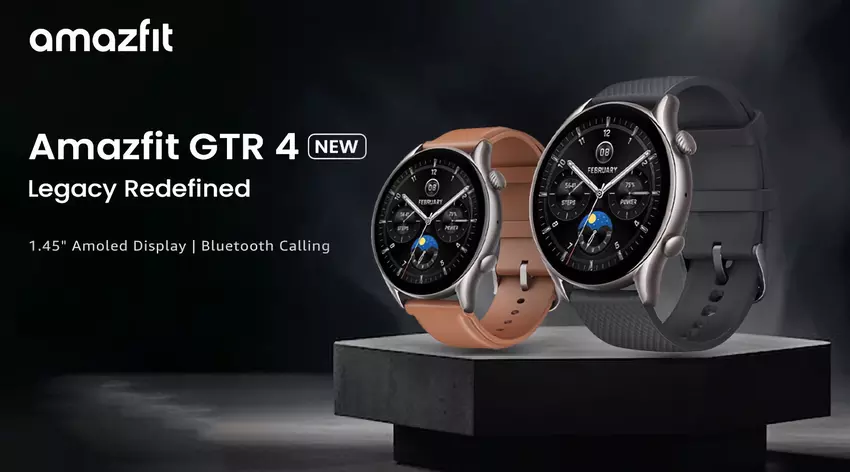 Amazfit GTR 4 otrzyma zaktualizowaną wersję