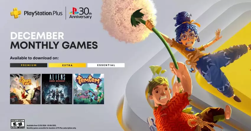 Ostatnia darmowa gra roku: wszyscy subskrybenci PS Plus mogą odebrać It Takes Two, Aliens: Dark Descent i Temtem