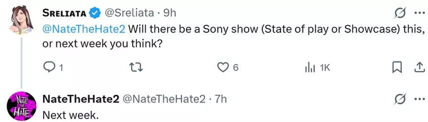 Podgląd nowego show Sony