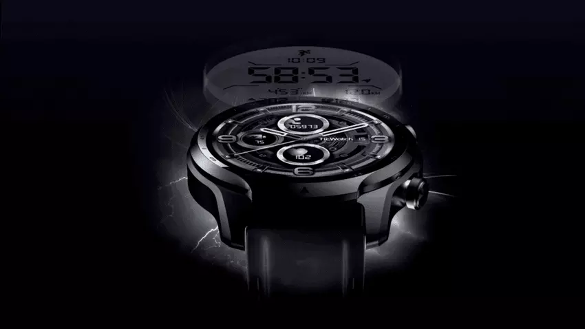 Smartwatch Mobvoi TicWatch Pro 3 Ultra ujawniony: do 45 dni pracy na baterii, układ Snapdragon Wear 4100 i wojskowa norma MIL-STD-810G