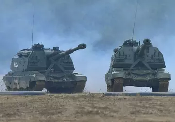 AFU zajęła osiem rosyjskich samobieżnych haubic ...