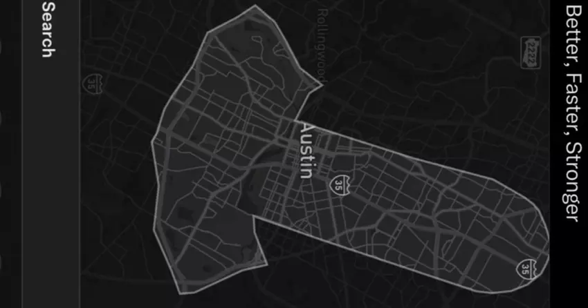 Tesla rozszerzyła obszar działania Robotaxi w Austin i teraz wygląda to tak