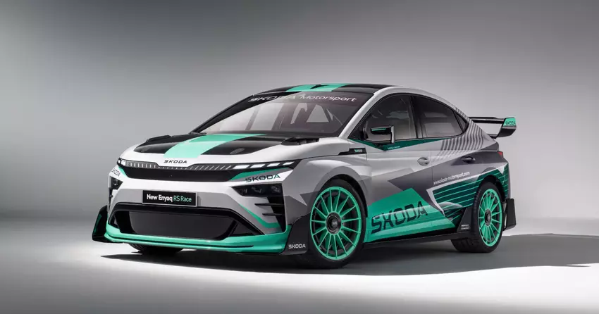 Skoda Enyaq RS Race: wyścigowy koncept z ekologicznymi pomysłami na samochody seryjne