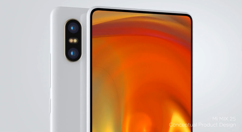 Xiaomi Teaser bezramowa konstrukcja smartphone Mi MIX 2S