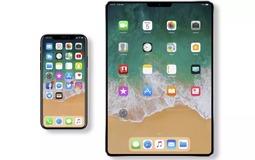 Plotka: Apple wprowadzi iPad iPhone X Pro z projektu w czerwcu