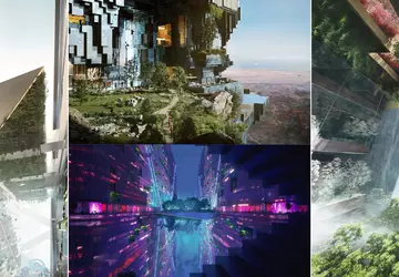 Opublikowane zdjęcia podwójnego poziomego wieżowca Mirror ...