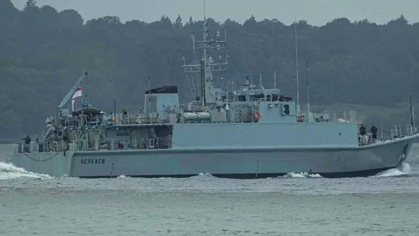 Wielka Brytania modernizuje ukraińskie trałowce Sandown