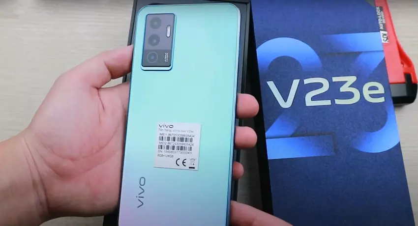 Zdjęcia na żywo i szczegółowe specyfikacje smartfona Vivo V23e pojawiły się w sieci