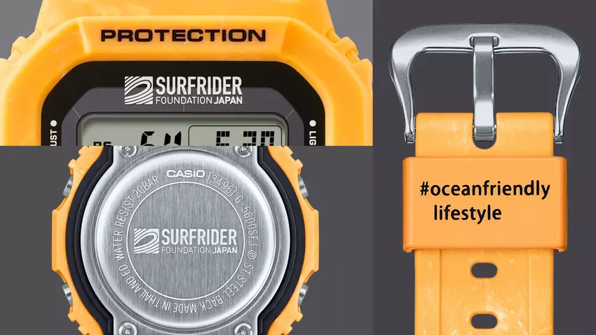 Casio G-Shock x Surfrider Foundation G-5600SFJ-9 jest teraz dostępny w Wielkiej Brytanii