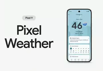 Google aktualizuje aplikację Pixel Weather o ...
