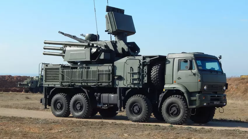 Siły Zbrojne Ukrainy zniszczyły kompleks rakietowy Pancyr-S1 Raszytów na Zmeinach