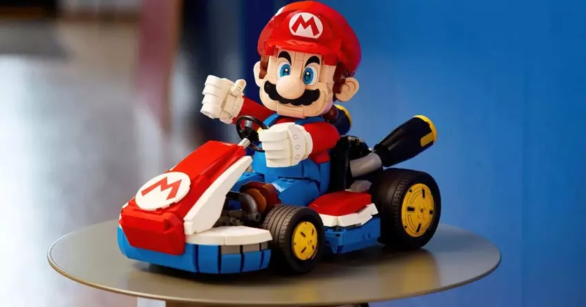 Fani Mario nie przejdą obojętnie: Lego zapowiedziało zestaw Mario Kart: Mario & Standard Kart z 1972 elementami