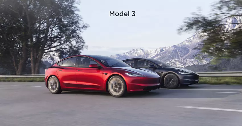 Tesla zaprezentowała nowy Model 3: przeprojektowany design i większy zasięg