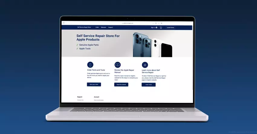 Sklep Apple Self Service Repair jest już dostępny, umożliwiając klientom naprawę własnych iPhone'ów po raz pierwszy