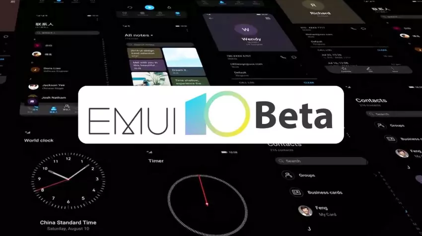 Huawei wprowadza testy EMUI 10 dla Nova 5T, P Smart 2019, P Smart + i P30 Lite