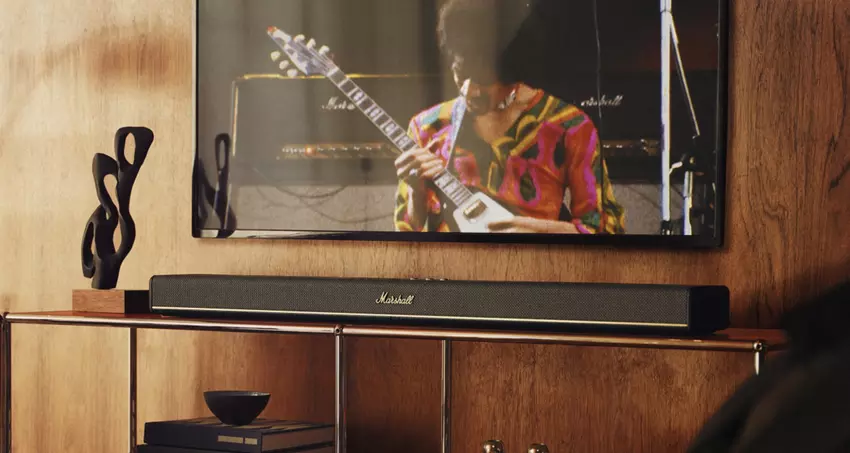 Marshall wchodzi na rynek soundbarów: firma zaprezentowała Heston 120