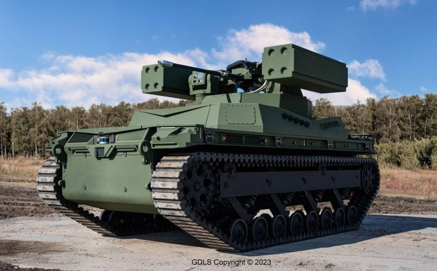 General Dynamics wyposażył robota TRX w najnowszy system obrony przeciwlotniczej M-SHORAD