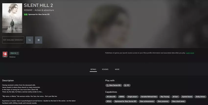 Silent Hill 2 Remake obraz