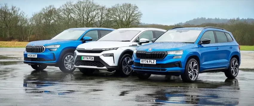 Eksperyment przeprowadzono w trzech samochodach marki Skoda