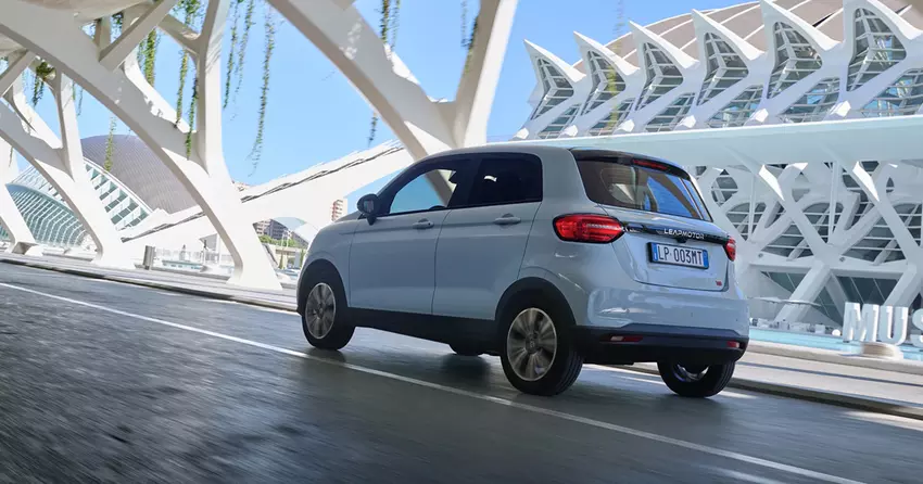 Leapmotor T03 z baterią o pojemności 37.3 kW·h