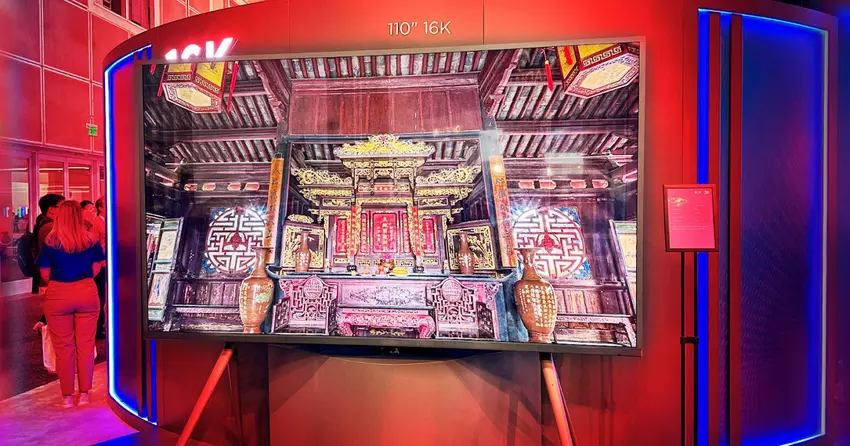 BOE prezentuje pierwszy na świecie wyświetlacz 16K o przekątnej 110"