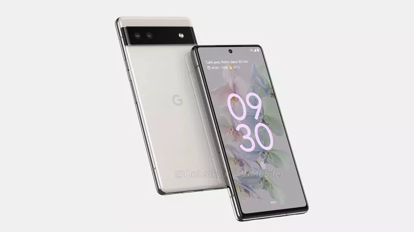 Uproszczony Google Pixel 6a ujawniony w renderach w stylu Pixel 6